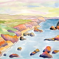 BAY AT PIGEON POINT
