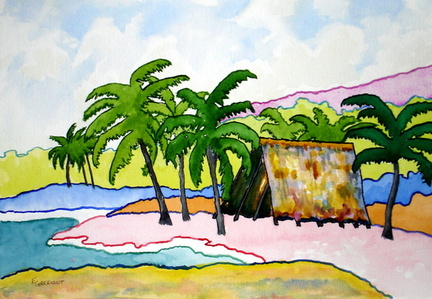 Heiau at Honokohau Bay