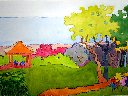 Holualoa Inn View 22 x 30