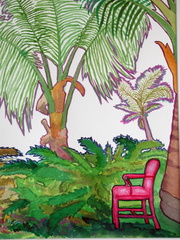 red chair