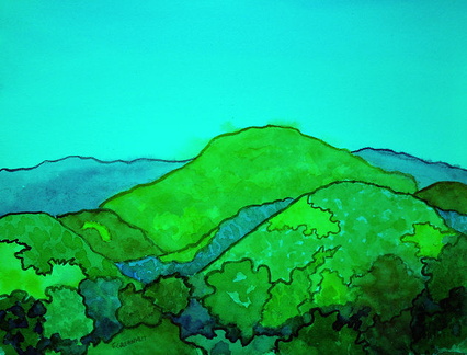 HILLS IN FALL