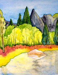 YOSEMITE S MERCED RIVER