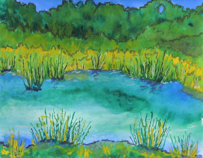 POND AT GOAT FARM